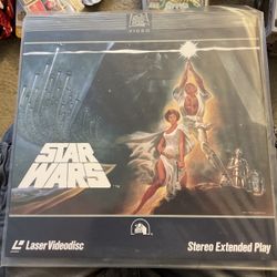1982 Star Wars Laserdisc Videodisc 20th Century Fox Episode Japanese Pressing