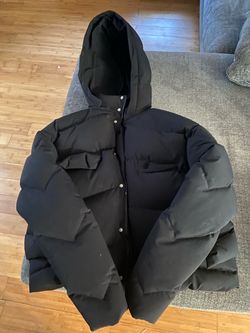 Black winter coat