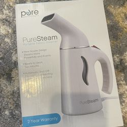 Pure Steam Portable Fabric Steamer 