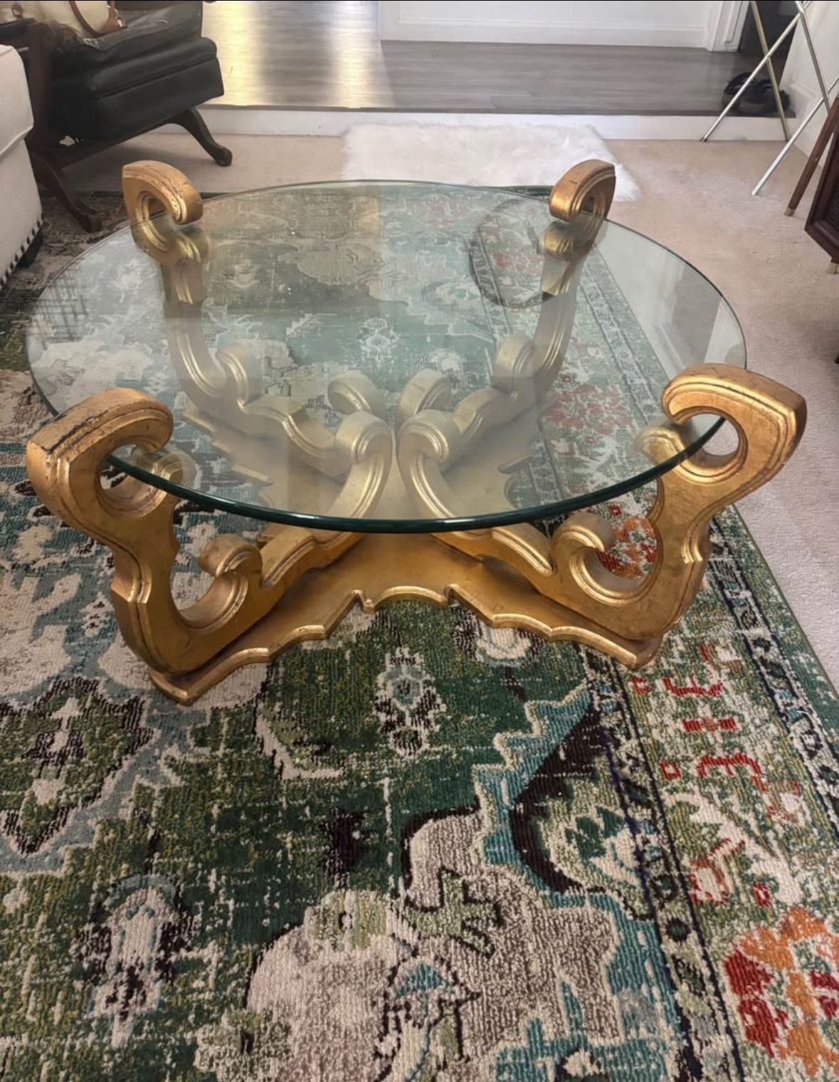 Coffee Table Hollywood Regency
