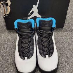 Nike Air Jordan 10 Retro GS Powder Blue 310806-106 Size 7y Nike Air Jordan 10 Retro GS Powder Blue 310806-106 Size 7y 