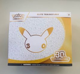 Pokemon 30th Anniversary Celebration Elite Trainer Box ETB