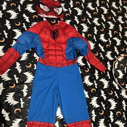 Spiderman costume kids 3-4