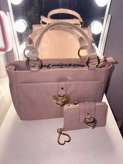 Juicy Couture Matching Purse And Wallet Set