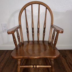 Wooden Kids Rocking Chair 