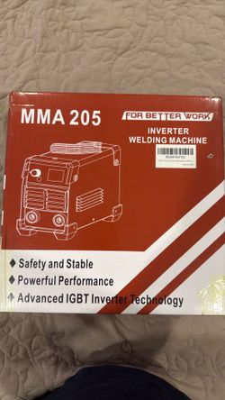 HONE Stick Welder 110v, Upgraded 205Amp Mini Welding Machine with Lift Tig Welding, IGBT Inverter Arc Welder Machine 110v with Hot Start Arc Force Ant