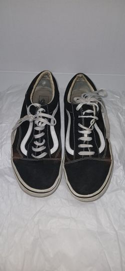 Vans Old Skool Black White Low-Top Sneakers Size 11.5