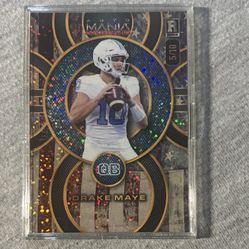 2024 Wild Card Drake Maye Silver Sparkle Rookie Card # AMACP-DM1 sp-/10