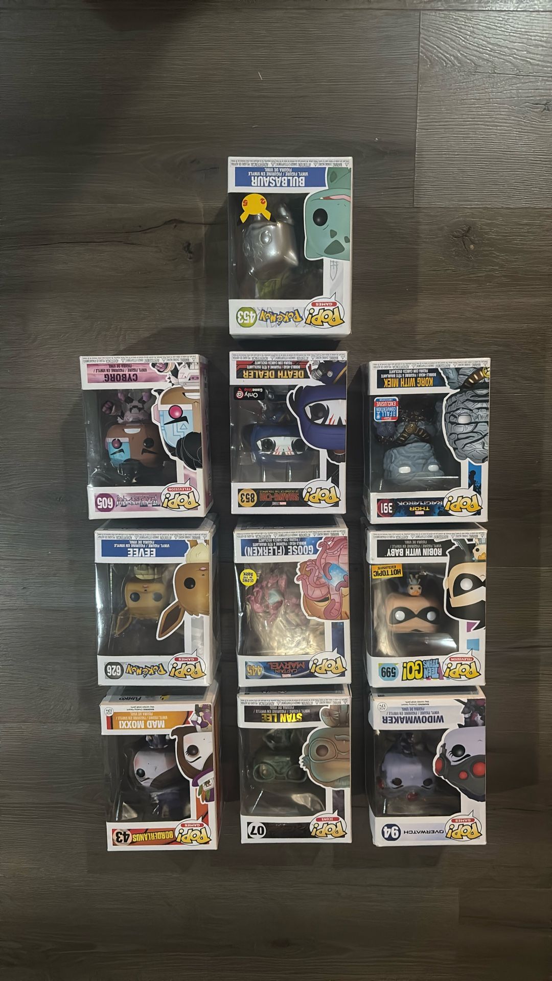 Assorted Pop figures!