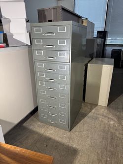 10 Drawer Card File