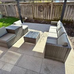 8 Piece Outdoor Furniture Set
