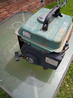 Small Portable Gas Generator
