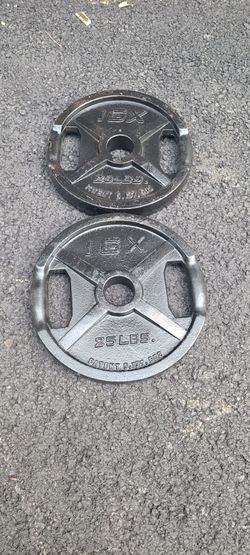 Olympic Grip Plates-25lbs Cash or Zelle