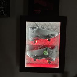 Jordan 14s With Custom Light Up Box
