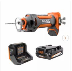 18V Drywall Cut-Out Tool Kit with 2.0 Ah Battery and Charger