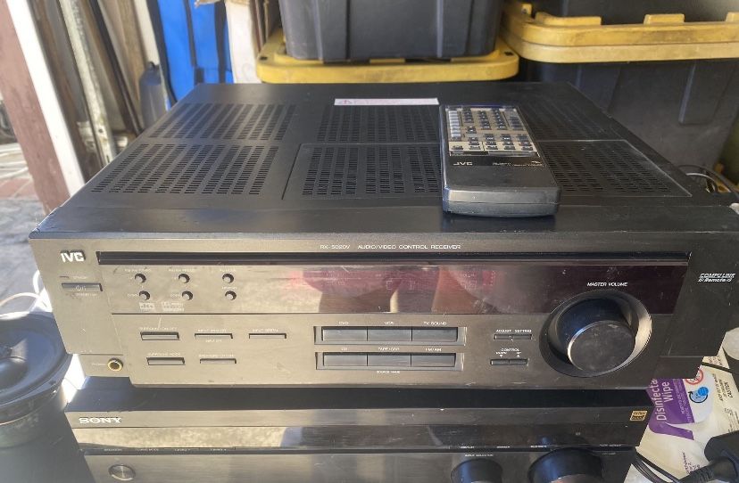 Receiver Jvc Home Stereo Receiver With Remote JVC  Receiver MAKE AN OFFER!