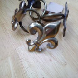 BRASS SAINT NAPKIN HOLDERS!!