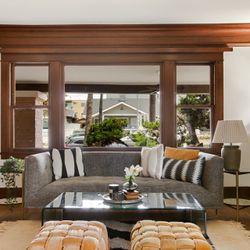 Article Brand MCM Grey/Blue Sofa