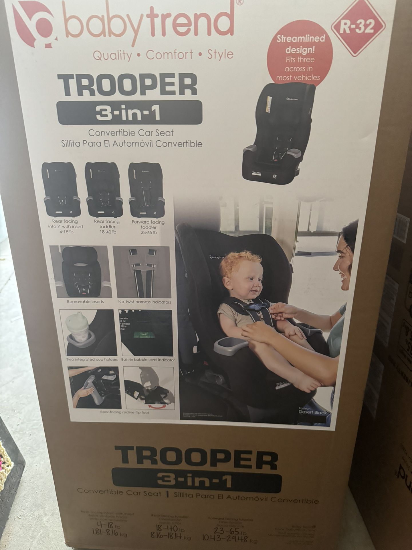 BabyTrend trooper 3-1 