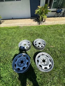 Set of 4 Ford F-150 17-Inch Steel Rims