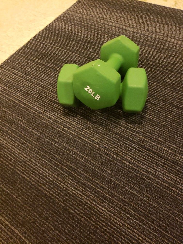 20lbs Dumbell Set Of 2