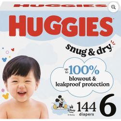 244 Count Size 6 Huggies *BRAND NEW*