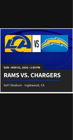 Rams VS Chargers