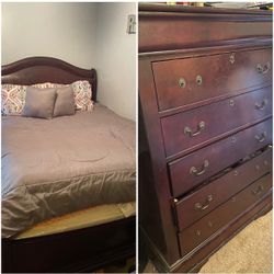 Queen Bed Frame And Dresser