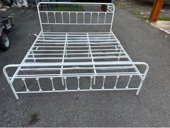 King size bed frame