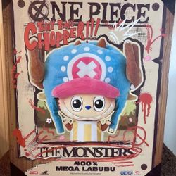 POP MART MEGA LABUBU 400% Tony Tony Chopper figure