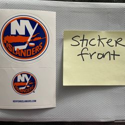 New York islanders Sticker (set of 2)