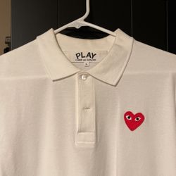 Comme des Garçons PLAY White Size Large