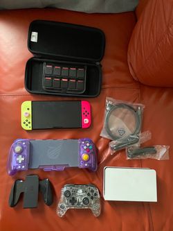 Nintendo switch OLED complete bundle