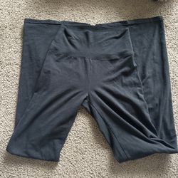 Flare black aerie leggings