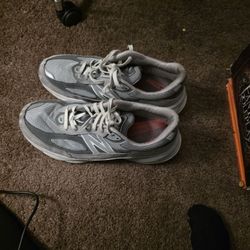 New Balance 990v6 Sz 13 2E Gray Suede M990GL6 Castlerock Made USA Quality Shoe