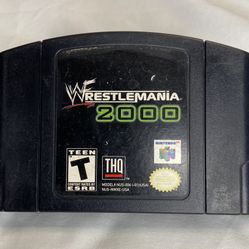Nintendo 64 WWE Wrestlemania 2000