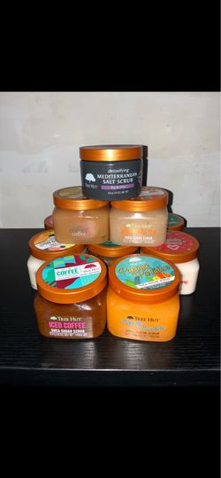 Tree hut body scrubs