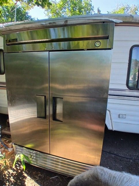 True 2 Door Freezer
