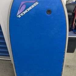 Vintage Toobs 42” Bodyboard And Churchill Fins
