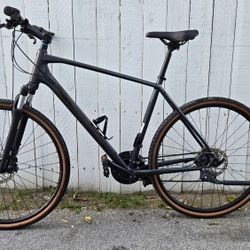 Trek Dual Sport 1 Hybrid Bike - Dark Grey