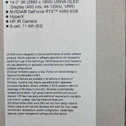 HP Omen Transcend 14 OLED