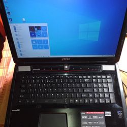 MSI Steel Series i7 Gaming Laptop