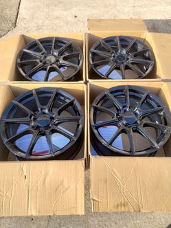 RIMS 17" CHEVY Cruze, CHEVY Trax, CHEVY Sonic. Buick Encore, Buick Verano BOLT PATTERN 5X105 BLACK ORIGINAL New rims