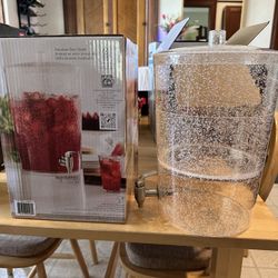 2 Acrylic Drink Dispenser 