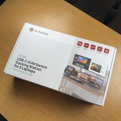 Dual Laptop USB C Docking Station