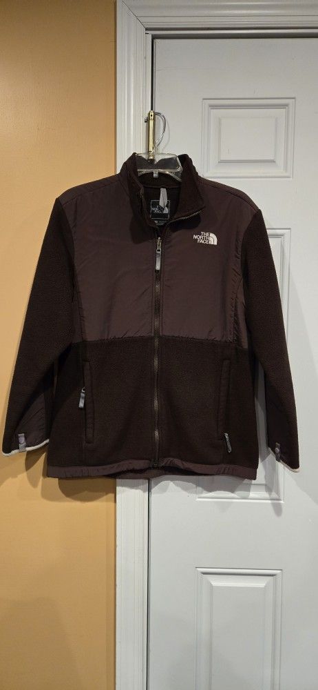 THE NORTH FACE Brown Girls X Large Fleece Jacket