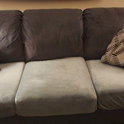 Queen Pullout Couch And Matching Chair