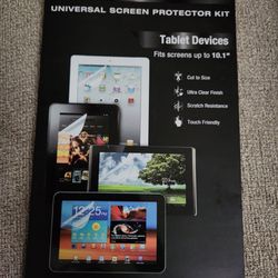 Tablet Screen Protector Kit