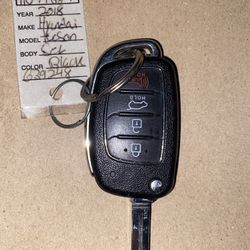 Hyundai Tucson Key Fob 
