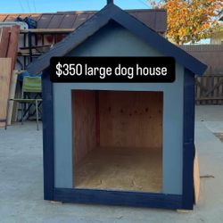 Dog House Hand Made Casa Para Perros Grande Large Dog  Size  Grande